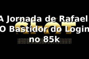 A Jornada de Rafael: O Bastidor do Login no 85k 🎰